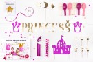 Dekorasjonspakke Princess thumbnail