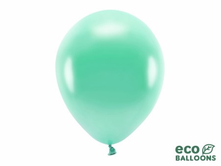 ECO Ballonger 10 stk, 30 cm - Mørk Mint