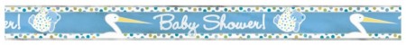 Babyshower Banner Blå