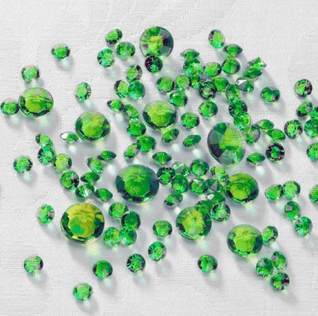 Mix Grønn Diamanter Bordstrø
